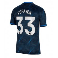 Chelsea Wesley Fofana #33 Udebanetrøje 2023-24 Kortærmet